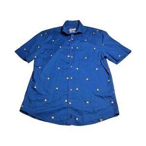 Johnnie-O Hangin' Out "CHAPPY" Hula Girls Hawaiian Button-up S/S Shirt‎ SZ S